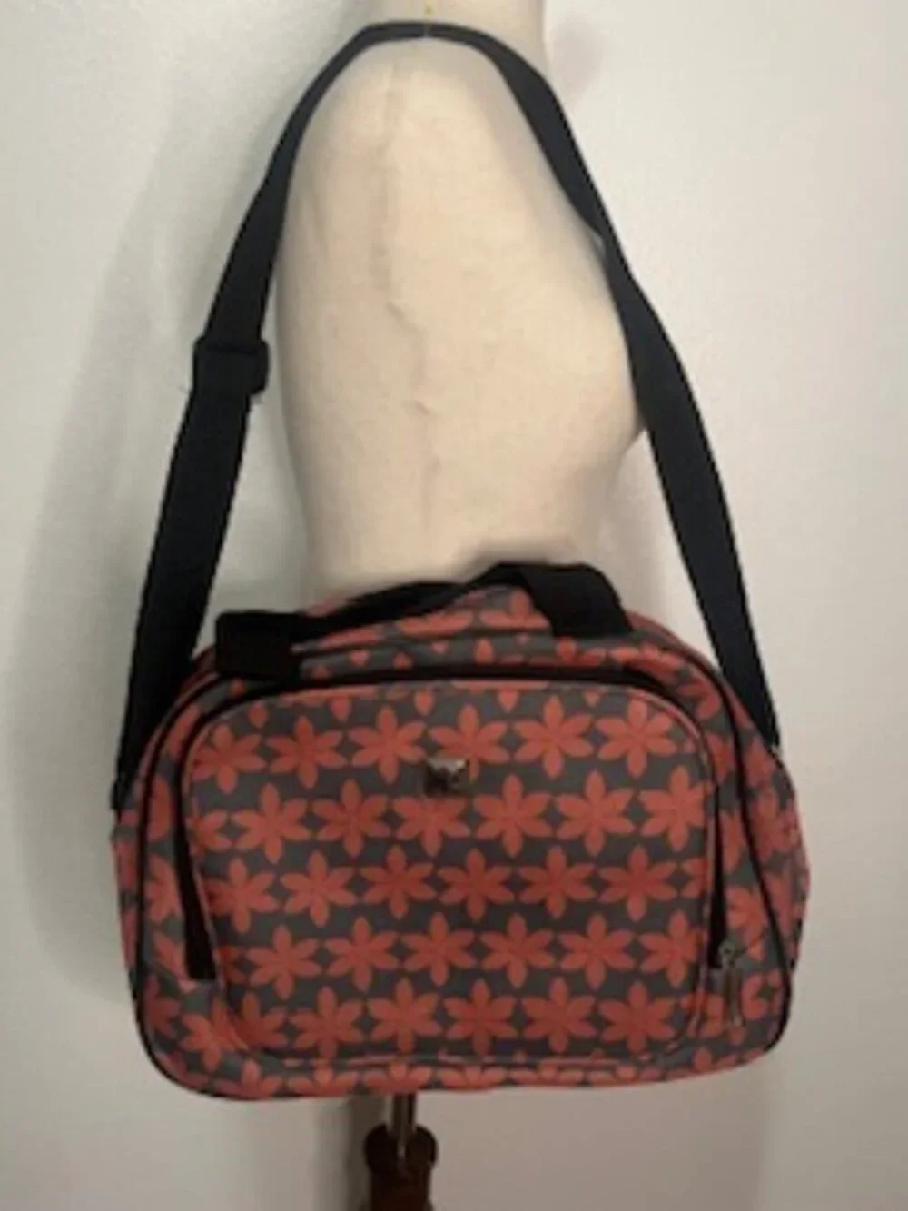 Skyline Computer Carry Bag commuter Tote Zip Top Adjustable Shoulder‎ Strap
